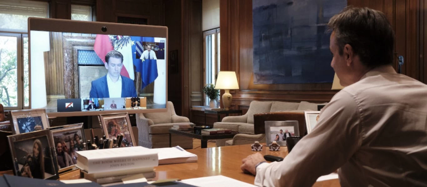 Κ.Μητσοτάκης: Νέα τηλεδιάσκεψη με τους ηγέτες χωρών που αντιμετώπισαν με επιτυχία τον κορωνοϊό (φώτο)